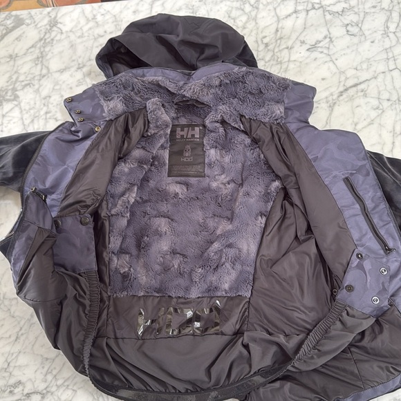 Helly Hansen Cassidy Ski Jacket Graphite Blue Sz Small Women’s - Picture 2 of 12